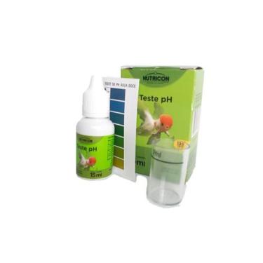 Imagem de Teste pH 15ml Analise do pH da Água de Aquário Peixes - Nutricon
