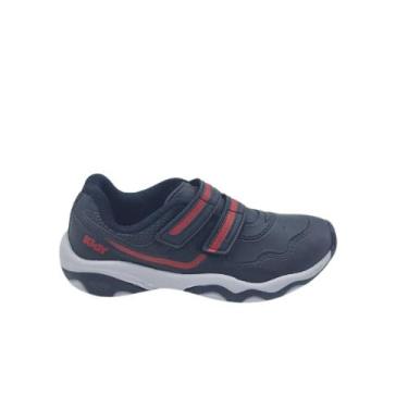 Imagem de Tenis infantil com brinquedo kidy - 00708270080 - preto / vermelho - 2