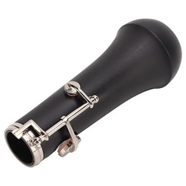 Imagem de Naroote Sino de oboé Preto, Aparência Requintada, Efeito Sonoro Profissional, Leve, Durável para Jogadores de oboé