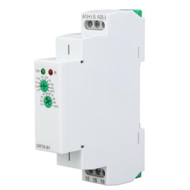 Imagem de FTVOGUE Interruptor de relé de Tempo de 0,1 S a 10 Dias de Atraso na Montagem Em Trilho DIN de Função única Com Indicador LED Saída SPDT para Painel Elétrico de Controle de Bomba HVAC
