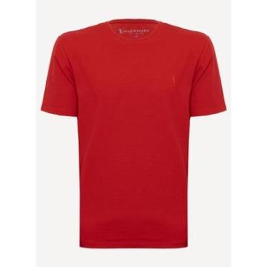 Imagem de Camiseta Aleatory Stretch Vermelha-Masculino