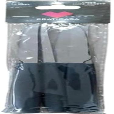 Imagem de Facas de mesa afiadas e duraveis, corte preciso e perfeito, pretas