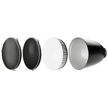 Imagem de Refletor de foco profundo de 45 graus Westcott com grades e difusão de colmeia (compatível com montagem FJ400, Godox e Bowens)