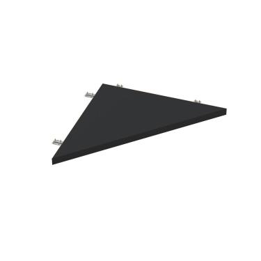 Imagem de Conexão Triangular 60x60 Cm Pe40 Preto