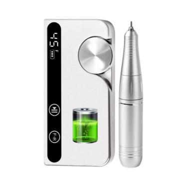 Imagem de Kit De Máquina De Perfuração De Unhas Recarregável 45000RPM, Lixadeira