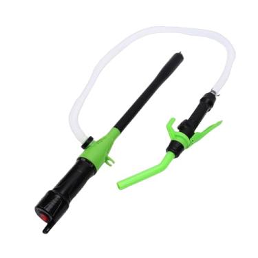 Imagem de Cryfokt Bomba de Transferência Portátil, Taxa de Fluxo de 2,2 GPM, Controle Ajustável, Bomba de Transferência de Combustível Manual Com Filtro, Bomba Líquida Multiuso para Barco, Carro, (Verde)