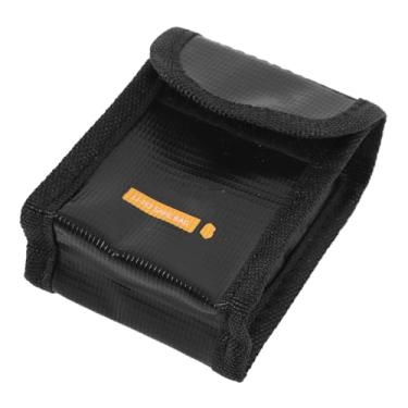 Imagem de Cryfokt Bolsa Protetora à Prova de Fogo para Bateria de Drone, Bolsa de Armazenamento Absorvente de Choque para Aventuras Ao Ar Livre, Ideal para Viagens e Uso Diário (1 capacidade da bateria)
