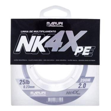 Imagem de Linha Multifilamento Maruri By Nakamura Nk 4X Pe 0.26Mm 200M