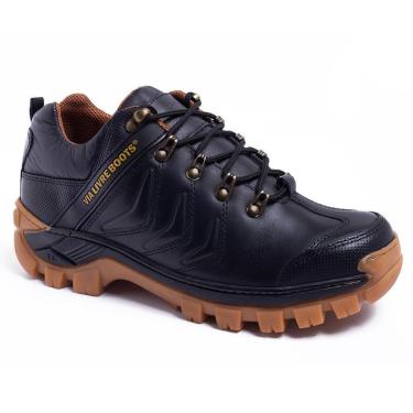 Imagem de Bota Adventure Masculina em Couro Legítimo Confortável e Durável para Trilhas e Uso Diário-Masculino