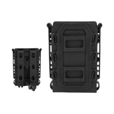 Imagem de Bolsa Tática Ajustável Para Carregador Molle Para Ar15 M4 556 762 9mm 