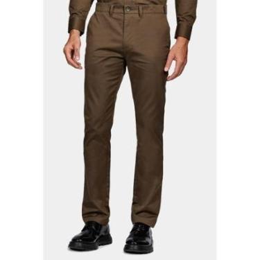 Imagem de Calça Aramis Chino Estilo Moovex Verde Folha Seca-Masculino