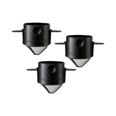 Imagem de Copo Filtro De Café Mini Portátil Reutilizável, Colapsável, Sem Papel,