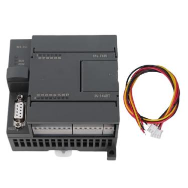 Imagem de Placa de controle lógico programável industrial controlador PLC 8 entradas 6 saídas Saída de relé de contagem de alta velocidade DC24V para sistemas de automação Montagem em trilho