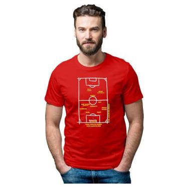 Imagem de Camiseta Seleção Espanha Campeã Copa do Mundo 2010 - Novomanto, Vermel