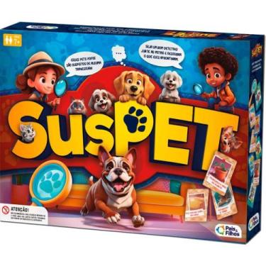 Imagem de Jogo de Tabuleiro Suspet Detetive Infantil Pais & Filhos