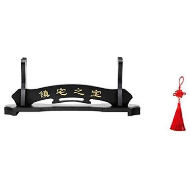 Imagem de Suporte de espada Suporte de espada Samurai Suporte para Espada Japonesa Katana Suporte (Preto 2 pisos) (Preto 1 andar)