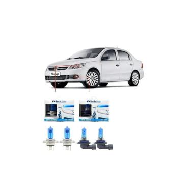 Imagem de Kit Lâmpadas Super Brancas Gol Voyage G5 G6 Tech One