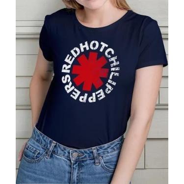 Imagem de Camiseta Camisa Algodão Feminina Masculina Adulto Banda de Rock Redd H
