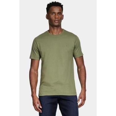 Imagem de Camiseta Aramis Manga Curta Basica Verde Militar-Masculino
