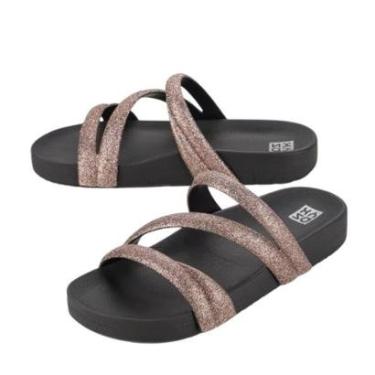 Imagem de Sandália Zaxy Papete com Glitter Feminina-Feminino