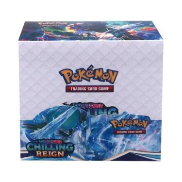 Imagem de Caixa De Booster Do Jogo De Cartas Colecionáveis Pokémon TCG Espada E 