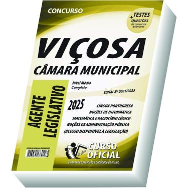 Imagem de Apostila Câmara Municipal De Viçosa Mg - Agente Legislativo