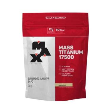 Imagem de Mass Titanium 17500 Refil 3kg Max Titanium, Baunilha