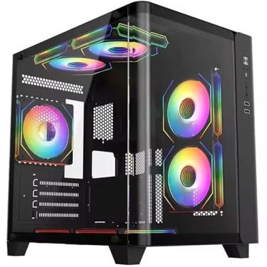 Imagem de Pc Gamer Amd Ryzen 7 5700x 32gb Watercooler 1tb Rtx 5060 8gb 7 Fans ARGB