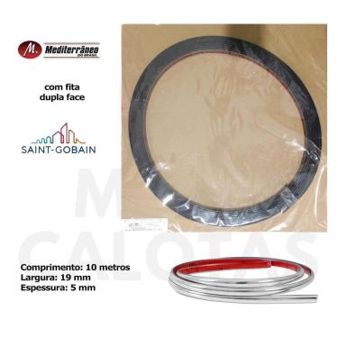 Imagem de Friso Universal Cromado 19Mm 10 Metros Pa140