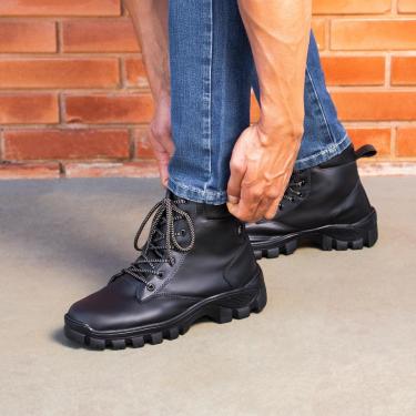 Imagem de Bota Masculina Adventure Resistente Trilha Tracking Confortavel Leve Antiderrapante-Masculino