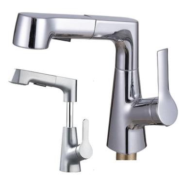 Imagem de Torneira Extensivel Gourmet Cozinha Banheiro Pia Mesa Bancada Ducha Dois Jatos Articula...