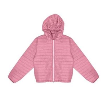 Imagem de Jaqueta Infantil Feminina Com Capuz Trick Nick Rosa-Feminino