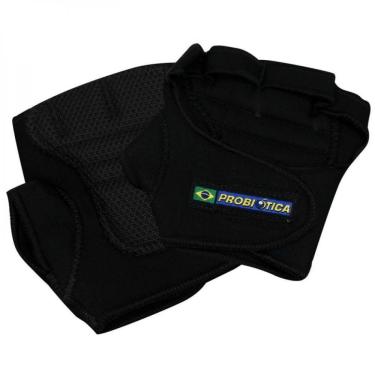 Imagem de Luva Esportiva Rubber M - Probiotica Preto