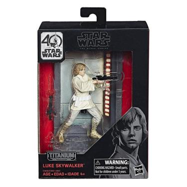 Imagem de Star Wars The Black Series Titanium Series Luke Skywalker