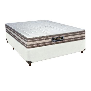 Imagem de Cama Box + Colchão Casal Molas Ensacadas Legriff Sankonfort