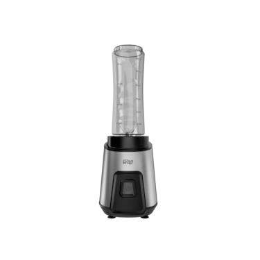 Imagem de Liquidificador Portátil Wap Blender Go WBG600 600ml 300W 2 Copos Squeeze Preto Inox