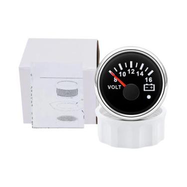 Imagem de Voltímetro Com Luz De Fundo De 7 Cores 8-32V, Luz De Alarme, Medidor D