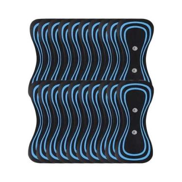 Imagem de Massageador Elétrico Portátil Mini Para Pescoço E Costas Com 10 Adesiv