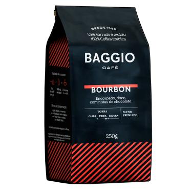 Imagem de CAFÉ BAGGIO TORRADO E MOÍDO BOURBON 250G