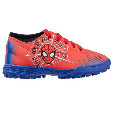 Imagem de Chuteira Dray Society Marvel Homem Aranha Infantil Vermelho-Unissex