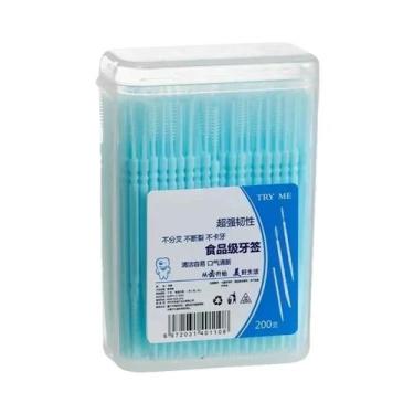 Imagem de Palito De Dente Ultra Fino De Dupla Ponta, Portátil, Descartável, Caix