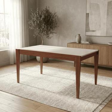 Imagem de Mesa Flyp De Jantar Extensivel 120x80 Mdf Estruturado Sem Vidro Design