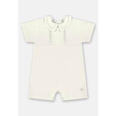 Imagem de Macaquinho Unissex Bebê Suedine Up Baby-Unissex