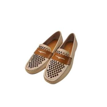 Imagem de Mocassim Andacco Off White Detalhe Laser-Feminino