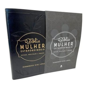 Imagem de Bíblia Mulher Extraordinária - Estudo, Meditação E Oração - Preta