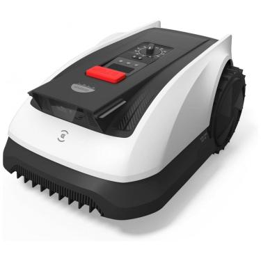 Imagem de Robô Cortador de Grama ECOVACS GOAT O1000 RTK Branco Sem Fio Perimetral Mapeamento Automático RTK 110V