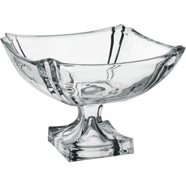 Imagem de FRUTEIRA CENTRO MESA HOME&CO COM PE VIDRO 19x26x26cm TRANSPARENTE