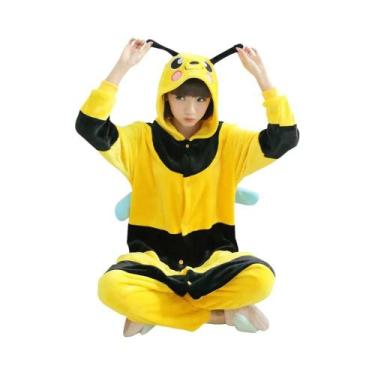 Imagem de Fantasia De Cosplay Kigurumi Para Adultos Em Formato De Animais: Leão,