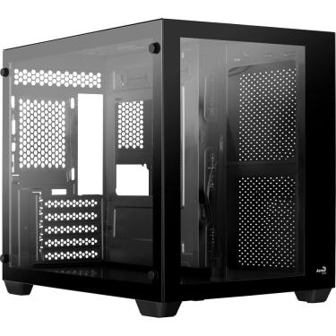 Imagem de Gabinete Gamer Aerocool Dryft Mini Preto Lateral Vidro