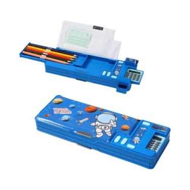 Imagem de Estojo De Papelaria Multifuncional Com Fechadura Inteligente Para Meni